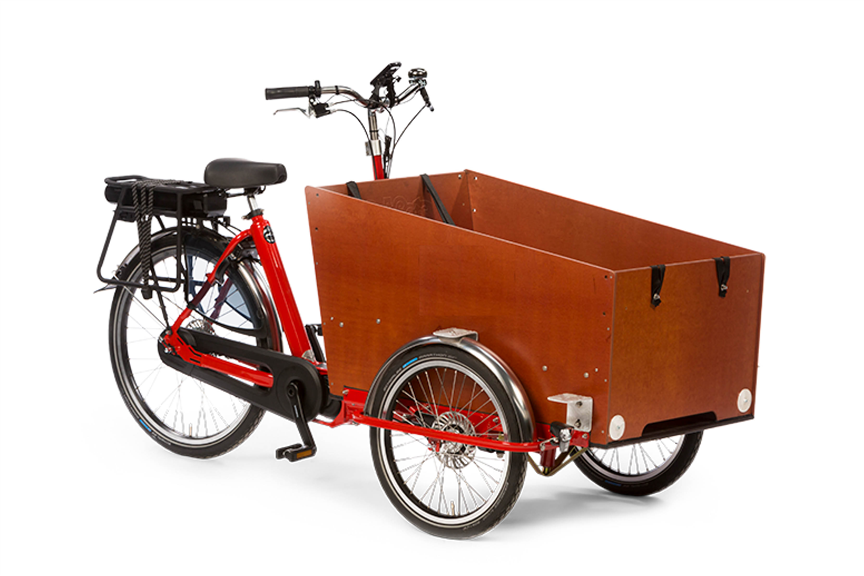 E-Bakfiets 3 wielen kind/hond 