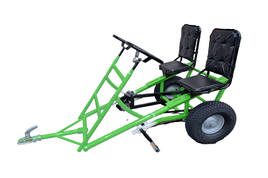 Aanhanger voor Trapkar 2 personen