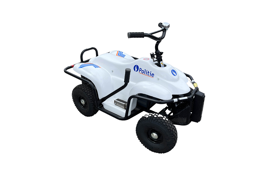 Elektrische quad mini police (vanaf 5jaar)