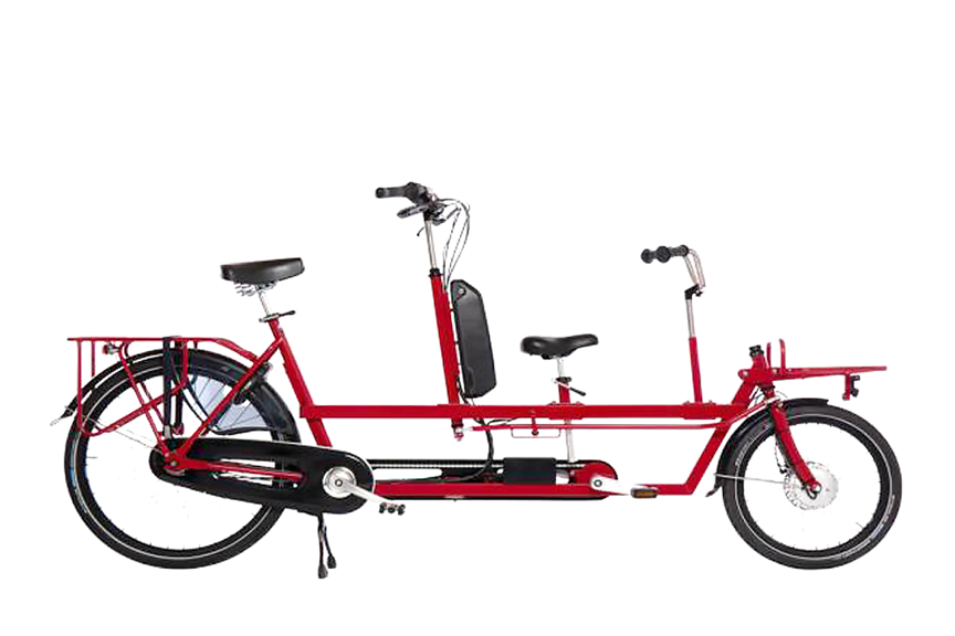 E-Tandem 1 Volwassenen en 1 Kind