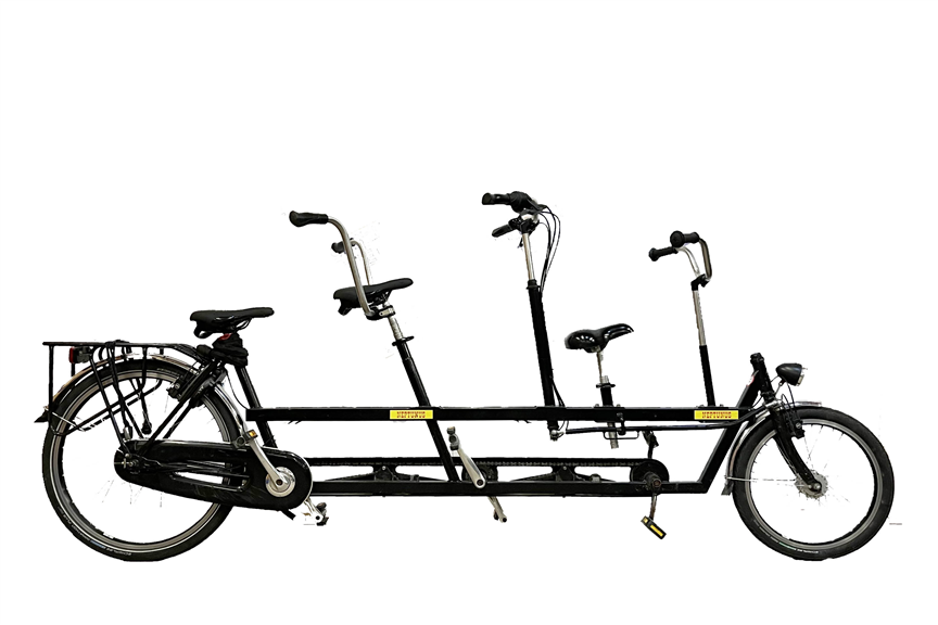 Tandem 2 volwassenen 1 Kind