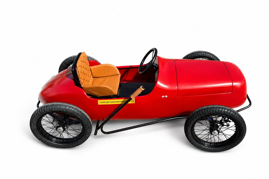 Electrische trapkar Vintage George (vanaf 5 jaar)